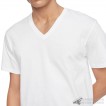 Áo lót nam Calvin Klein NB4012 Cotton Classic Fit V-Neck T-shirt 3-pack Black/Grey/White